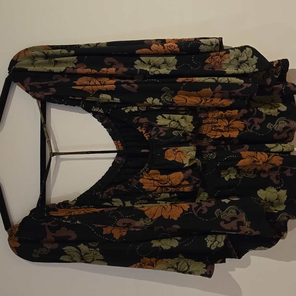 Free People Multicolor Floral Blouse - Picture 6 of 6